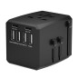 MicroConnect World Travel Adapter, 4 USB A MicroConnect World Travel Adapter, 4 USB A